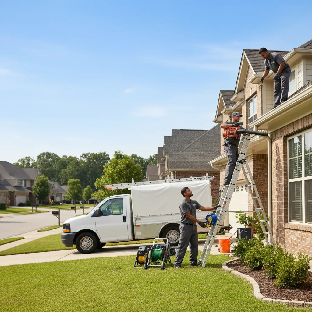 Home Gutter Service in Mount Vernon, TX near me